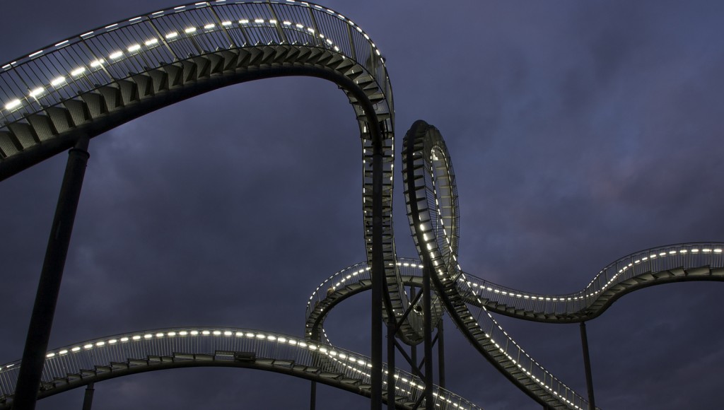 Tiger and Turtle auf der Heinrich-Hildebrand-Höhe im Angerpark in Duisburg-Angerhausen