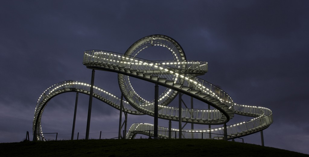 Tiger and Turtle auf der Heinrich-Hildebrand-Höhe im Angerpark in Duisburg-Angerhausen