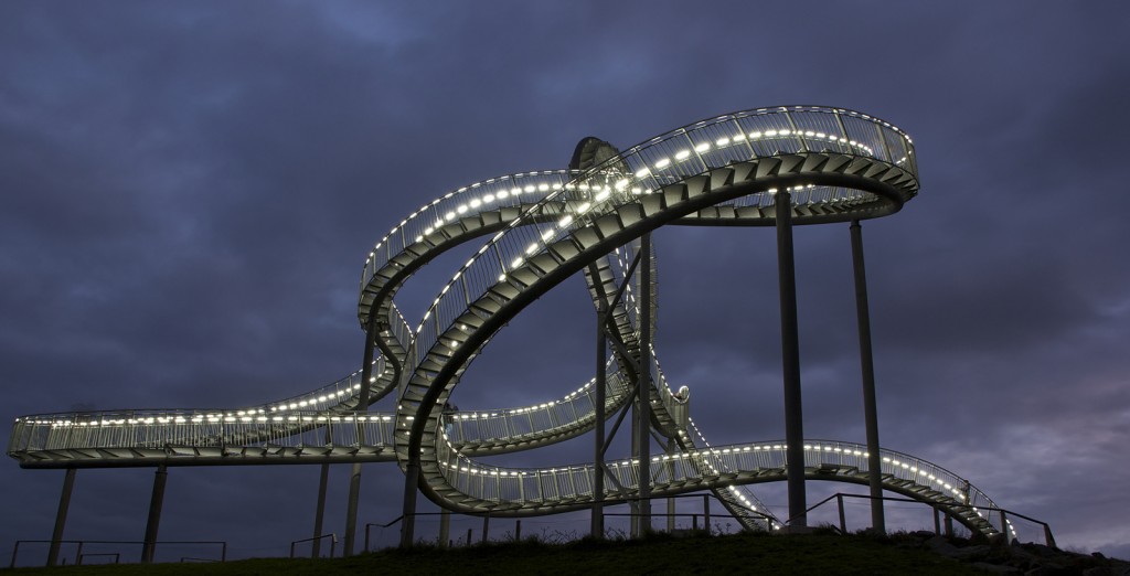 Tiger and Turtle auf der Heinrich-Hildebrand-Höhe im Angerpark in Duisburg-Angerhausen