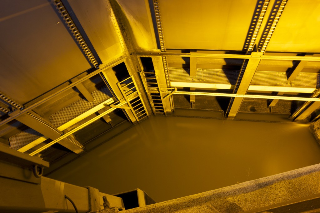 Schleuse am Rhein Herne Kanal in Gelsenkirchen