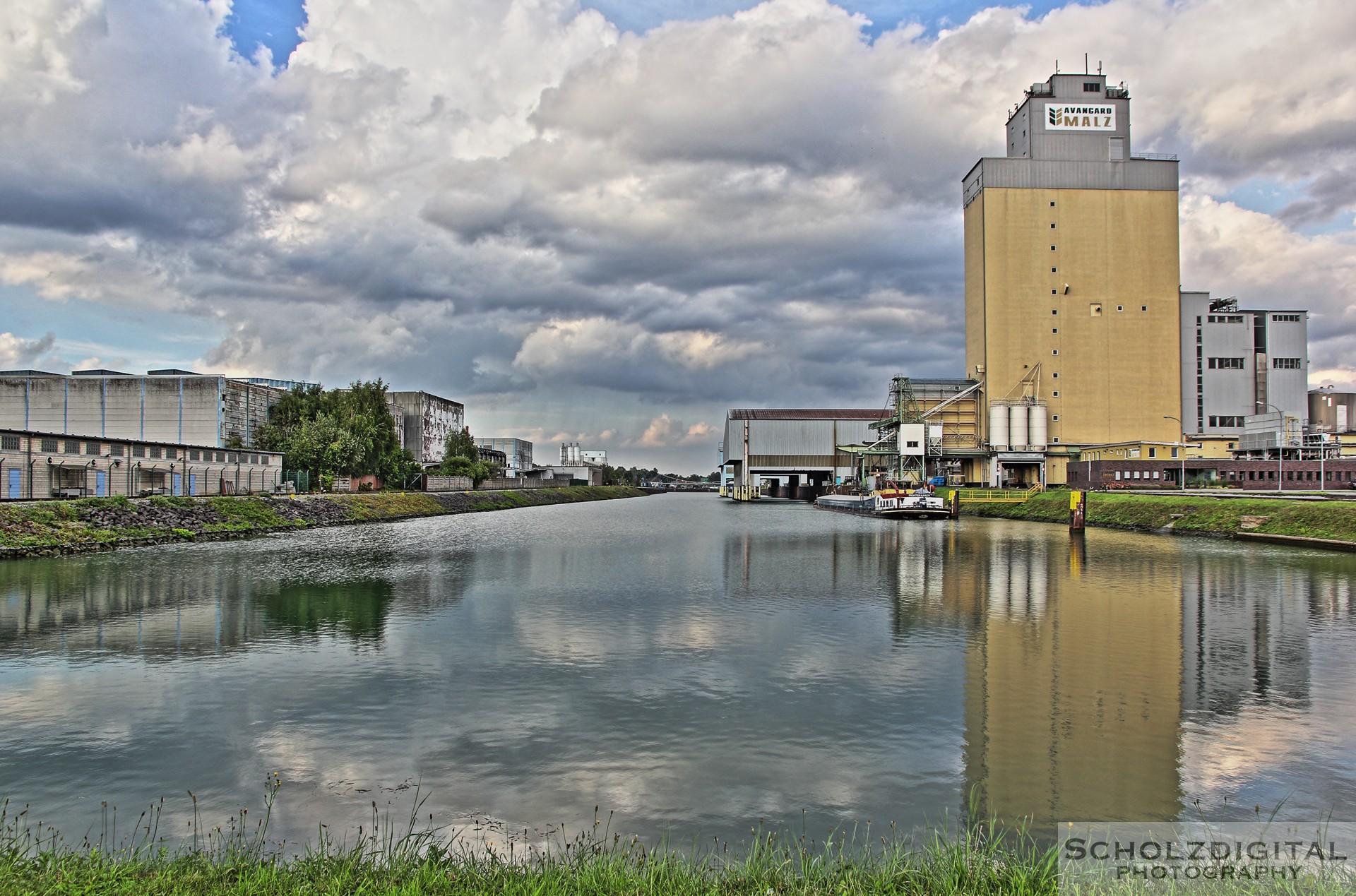 HDR Aufnahme Hafen Gelsenkirchen