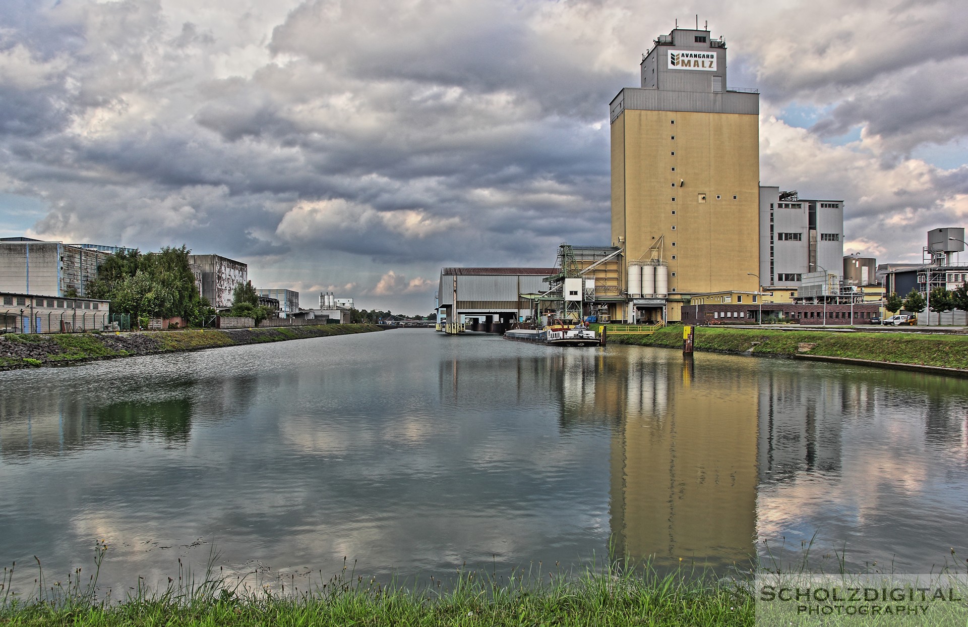 HDR Aufnahme Hafen Gelsenkirchen