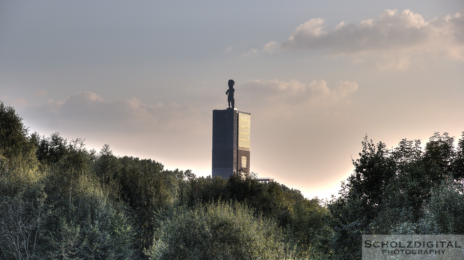 HDR Aufnahme Herkules Gelsenkirchen