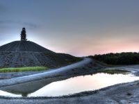 HDR Bild / Aufnahme Abenddämmerung an der Halde Rheinelbe
