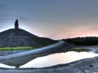 HDR Bild / Aufnahme Abenddämmerung an der Halde Rheinelbe