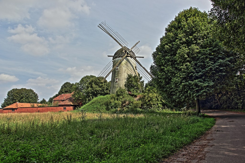 Verlassene Windmühle