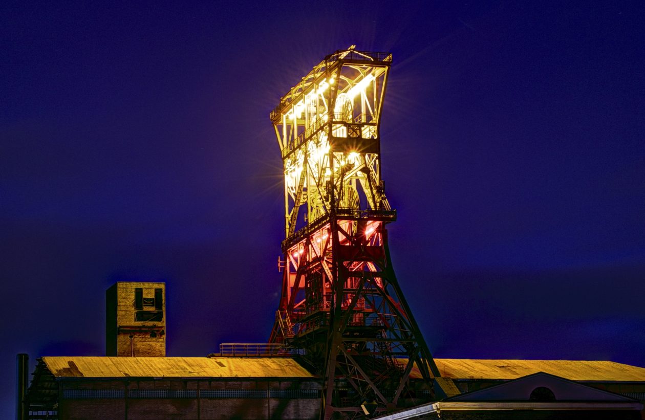 Förderturm in Gelsenkirchen Bismarck