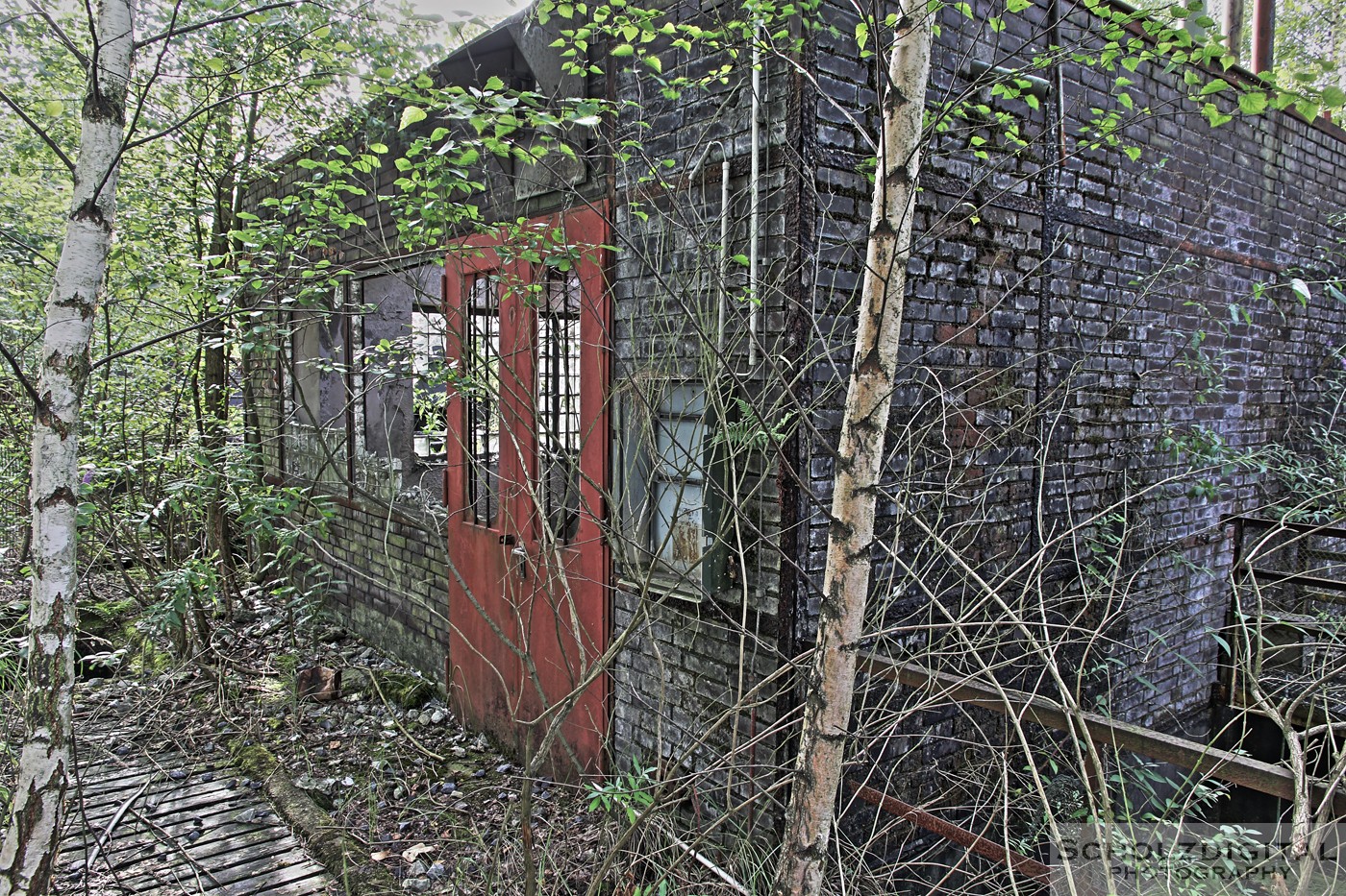 HDR Bild / Aufnahme Lost Place - ein verlassenes Gebäude