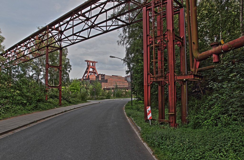 Förderturm der Zeche Zollverein