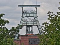 HDR Bild / Aufnahme Förderturm der ehemaligen Zeche Ewald