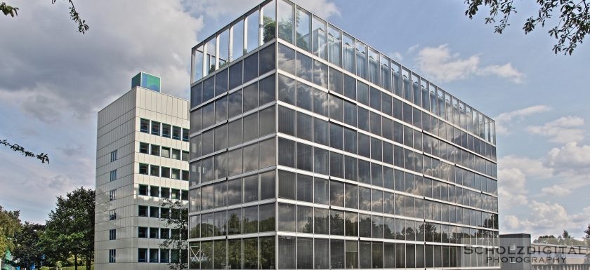 VHDR Bild / Aufnahme Verwaltungsgebäude der Gelsenwasser Gelsenkirchen - HDR Aufnahme