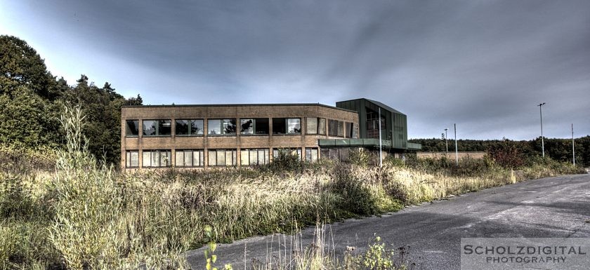 HDR Aufnahme eines ehemaligen Bergwerkgeländes