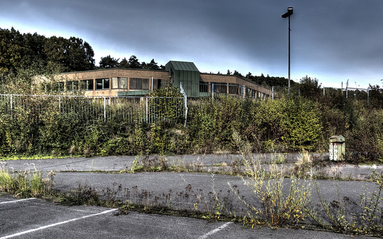 HDR Aufnahme eines ehemaligen Bergwerkgeländes im Ruhrgebiet in NRW - Heute ein echter Lost Place