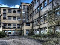 HDR Decay Urban Hospital