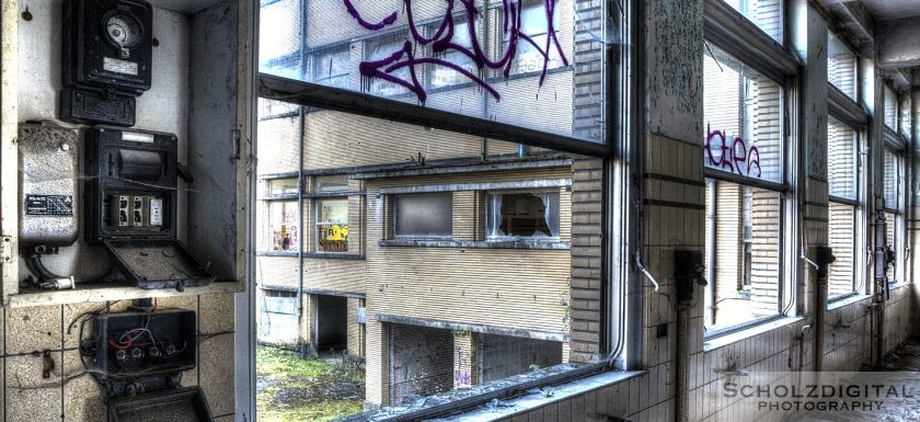 HDR Decay Urban Hospital