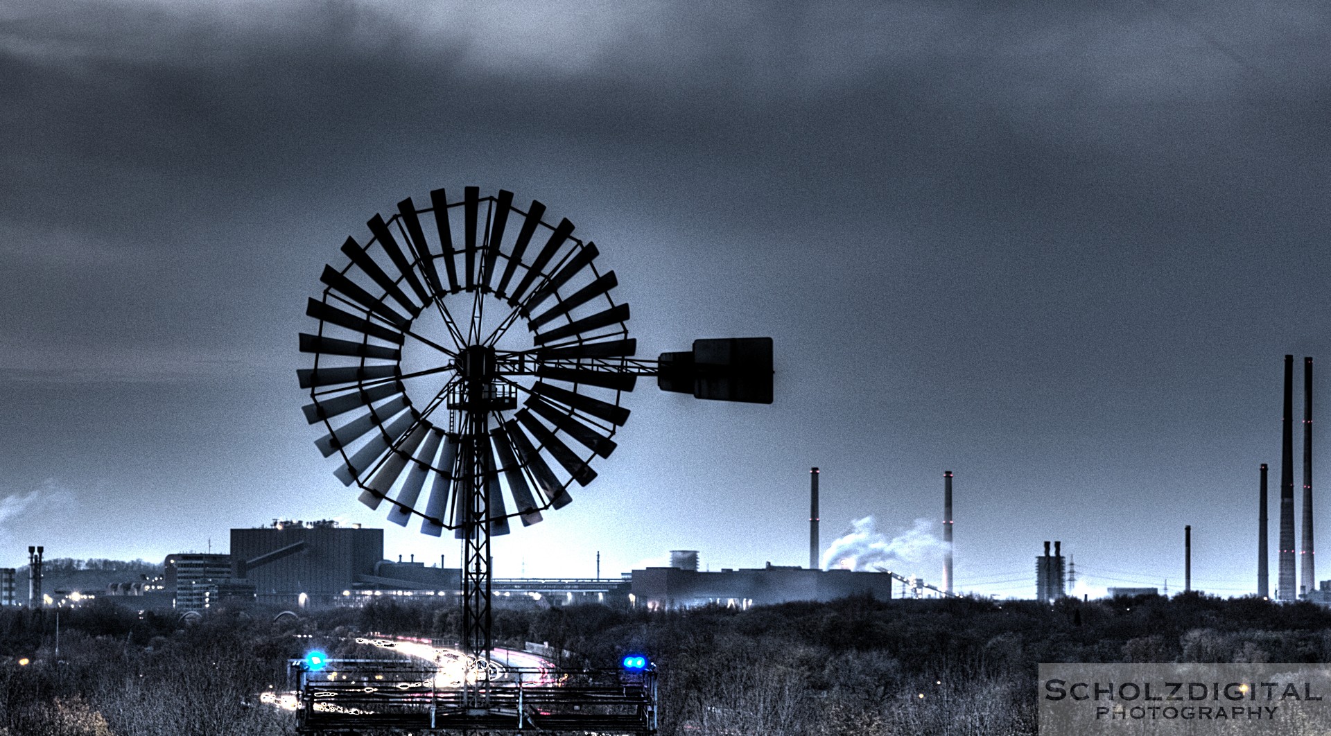 HDR Aufnahme Landschaftspark Duisburg Nord