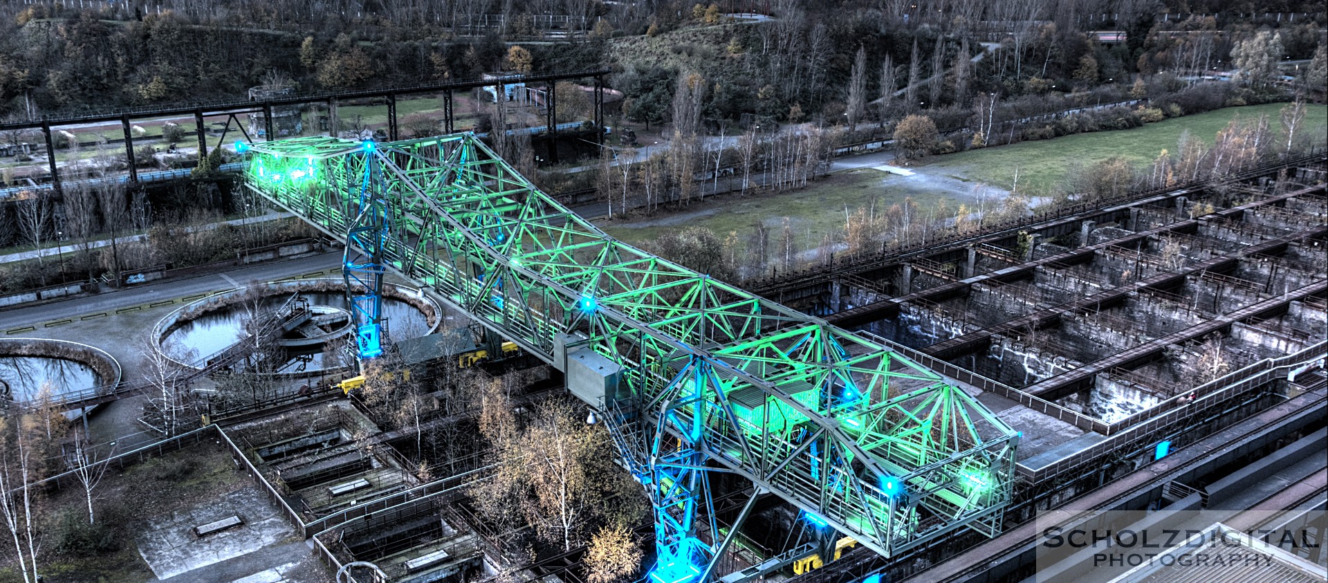 HDR Aufnahme Landschaftspark Duisburg Nord