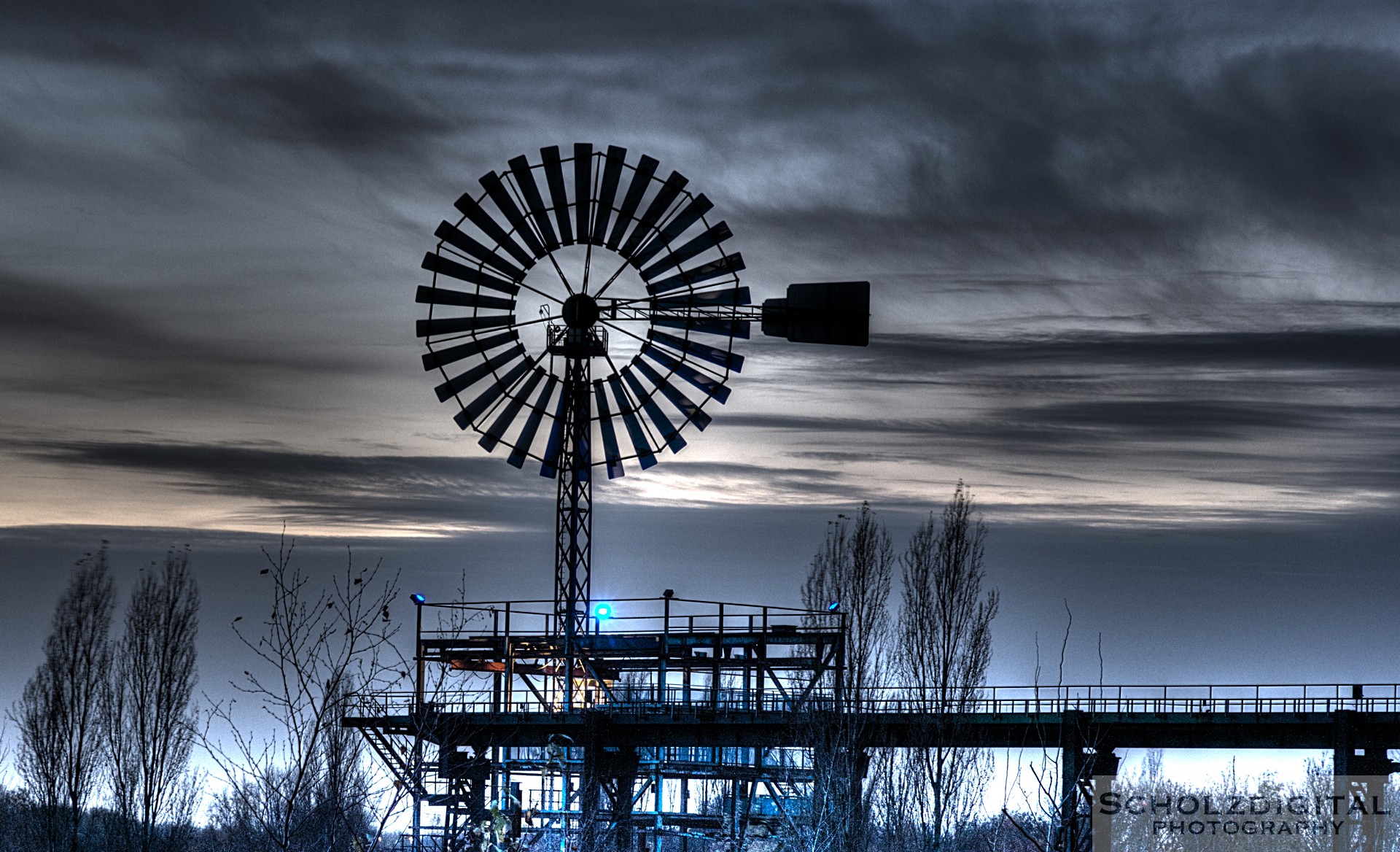 HDR Aufnahme Landschaftspark Duisburg Nord