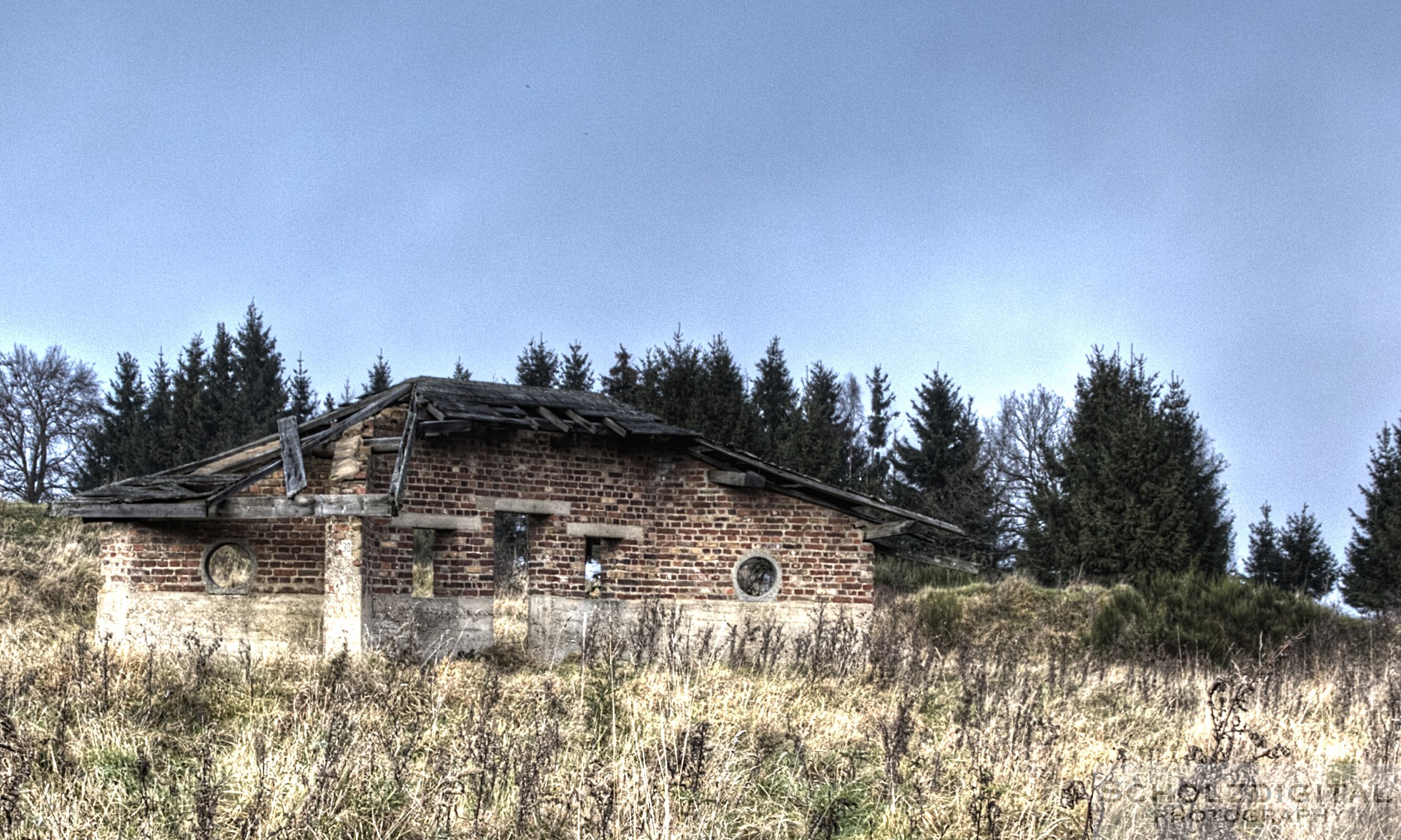 Verlassenes Dorf in der Eifel