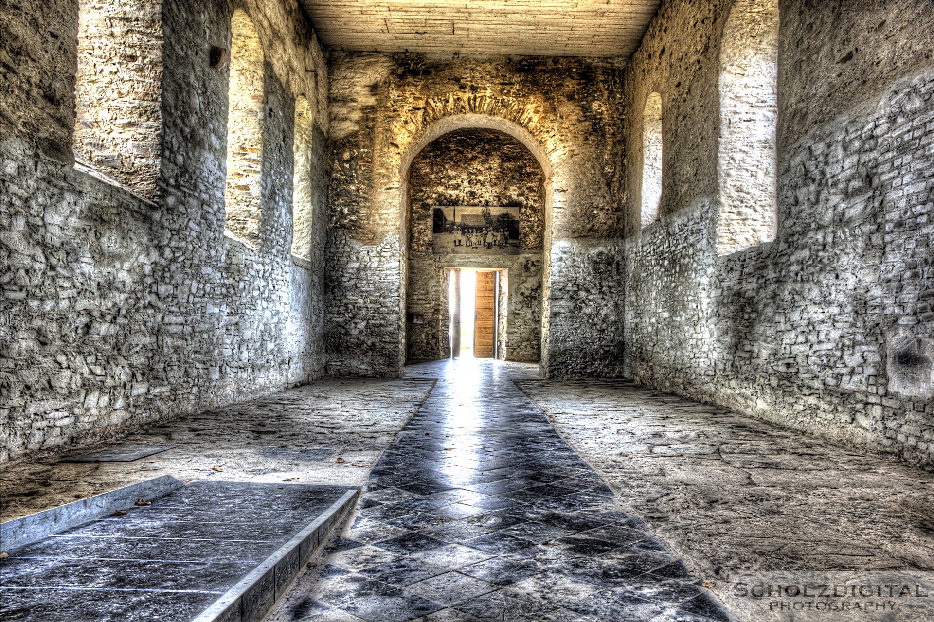 HDR Aufnahme Kirche St. Rochus / Wollseifen / Eifel