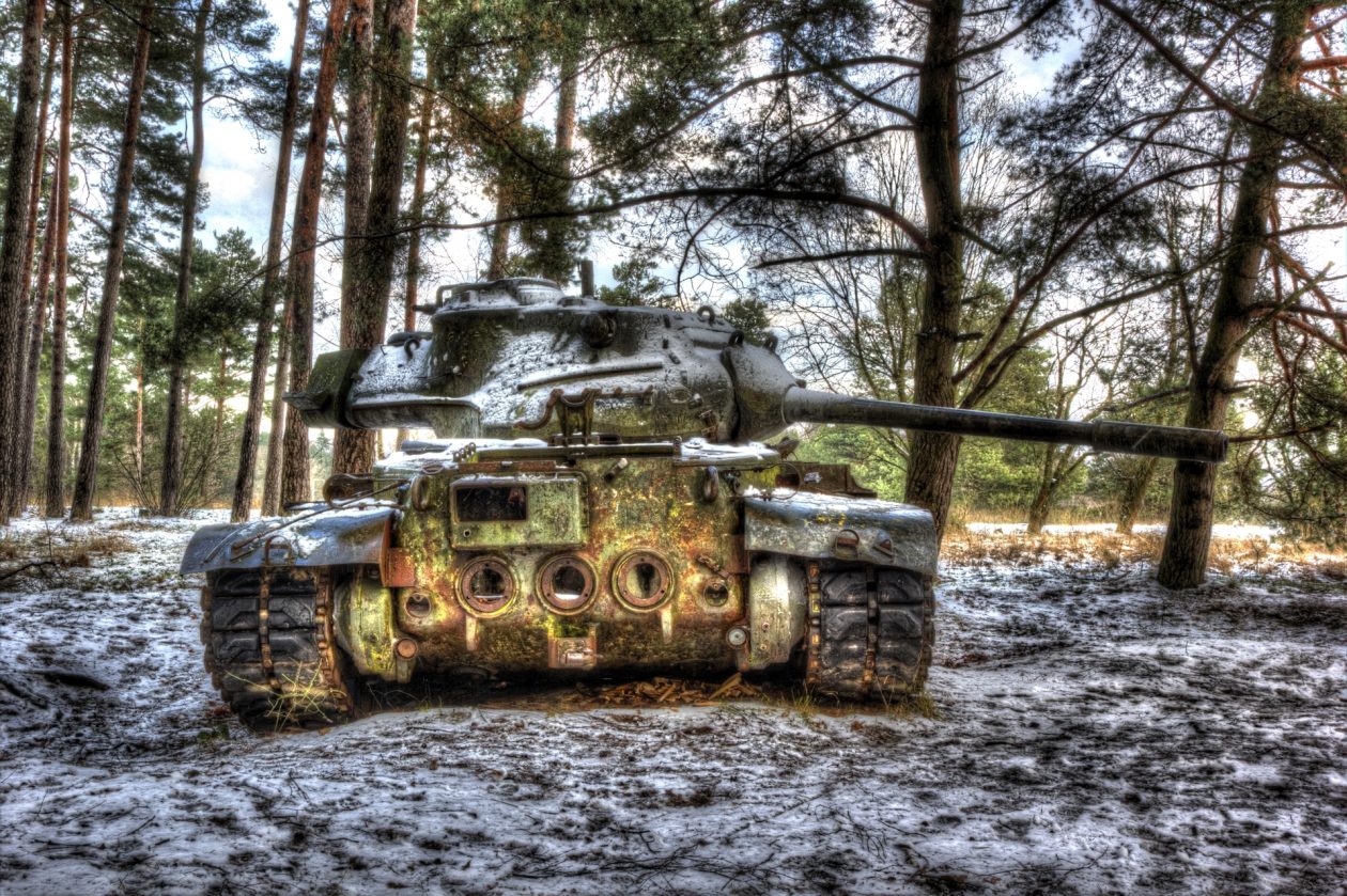 M47 Medium Tank – 90 mm Gun urbex - verlassene Orte