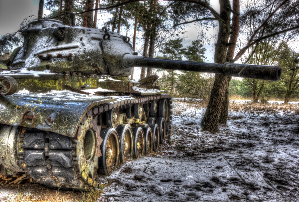 M47 Patton Medium Tank – 90 mm Gun urbex - verlassene Orte