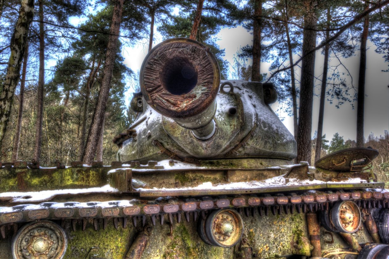 M47 Medium Tank – 90 mm Gun - urbex - verlassene Orte