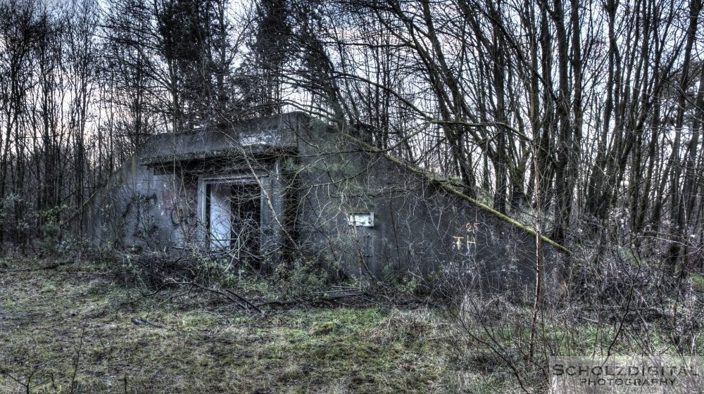 Verlassener Bunker im Munitionsdepot Hünxe urbex - verlassene Orte