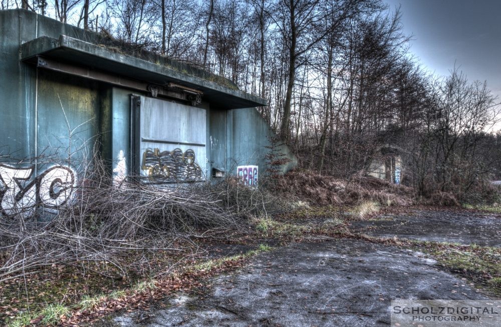 Verlassener Bunker im Munitionsdepot Hünxe urbex - verlassene Orte