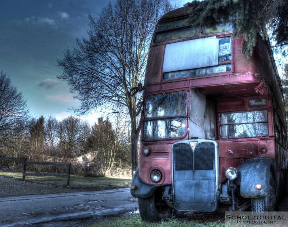 Lost Place verlassener Bus 