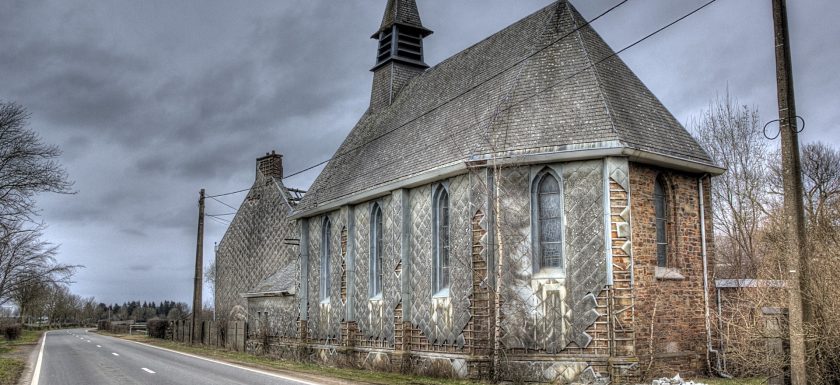 Lost Place - verlassene Kirche in Belgien