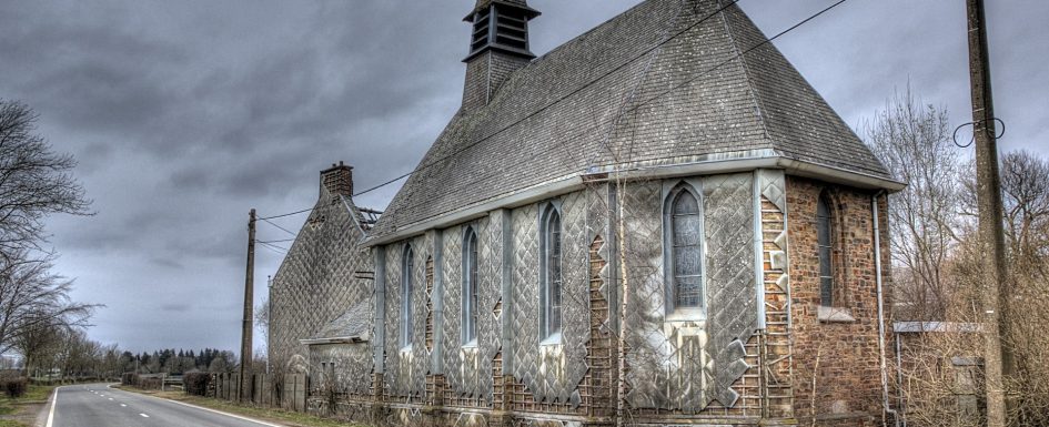 Lost Place - verlassene Kirche in Belgien