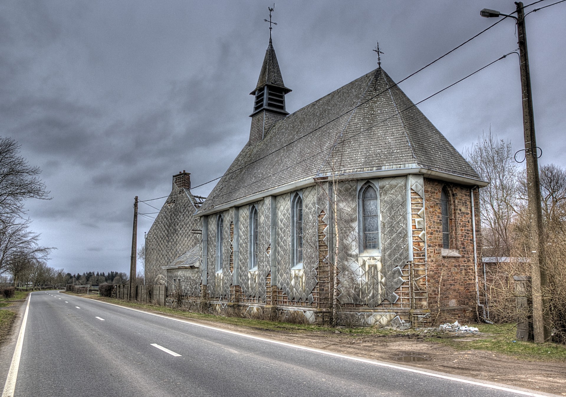 Lost Place - verlassene Kirche in Belgien