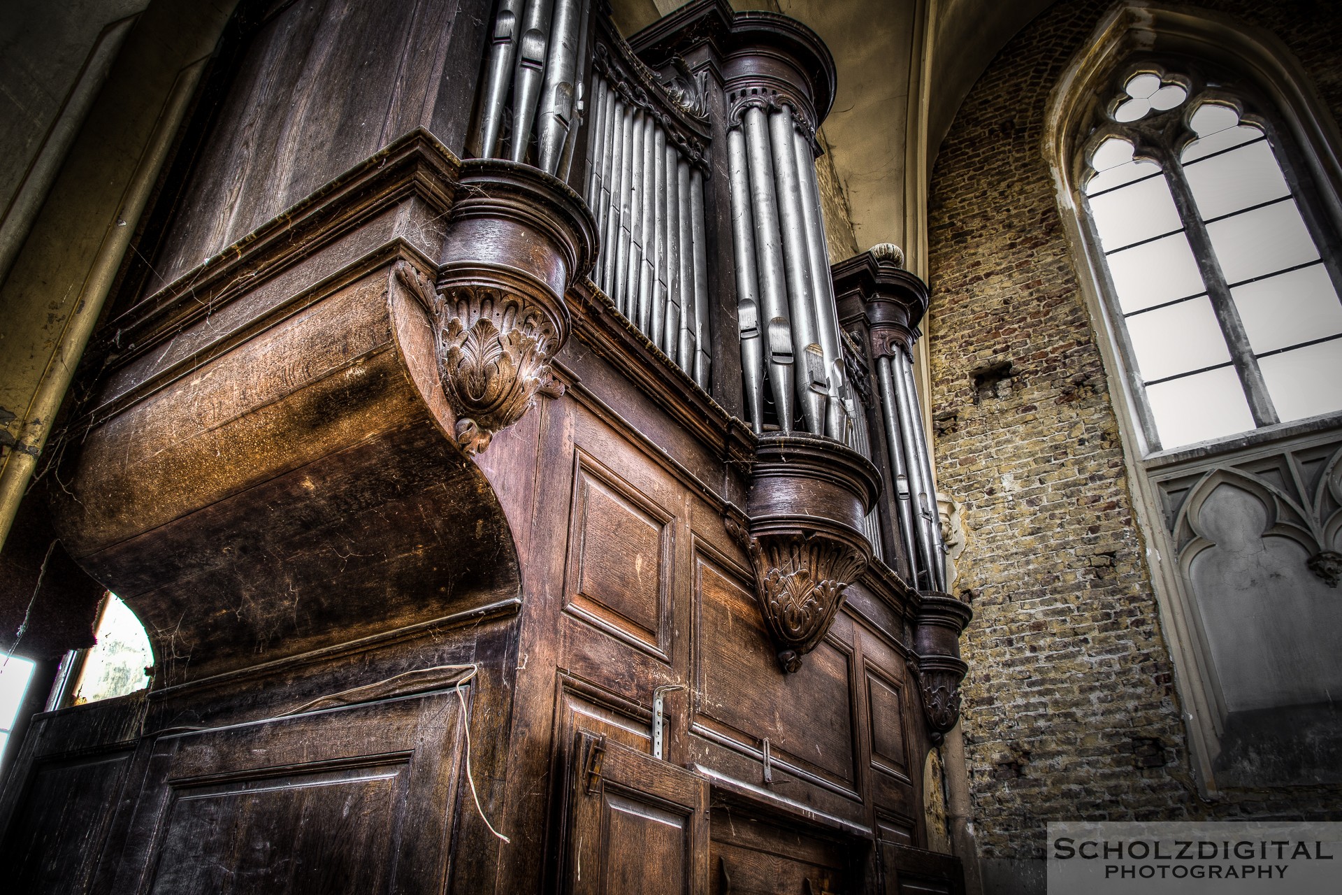 Blue Christ Church Lost Place Belgien