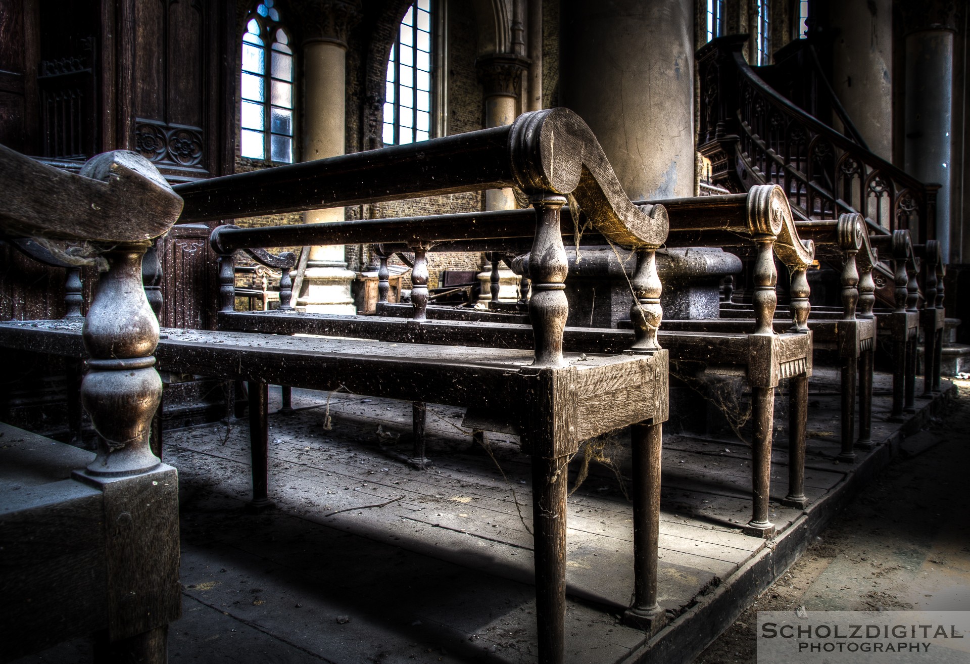 Blue Christ Church Lost Place Belgien