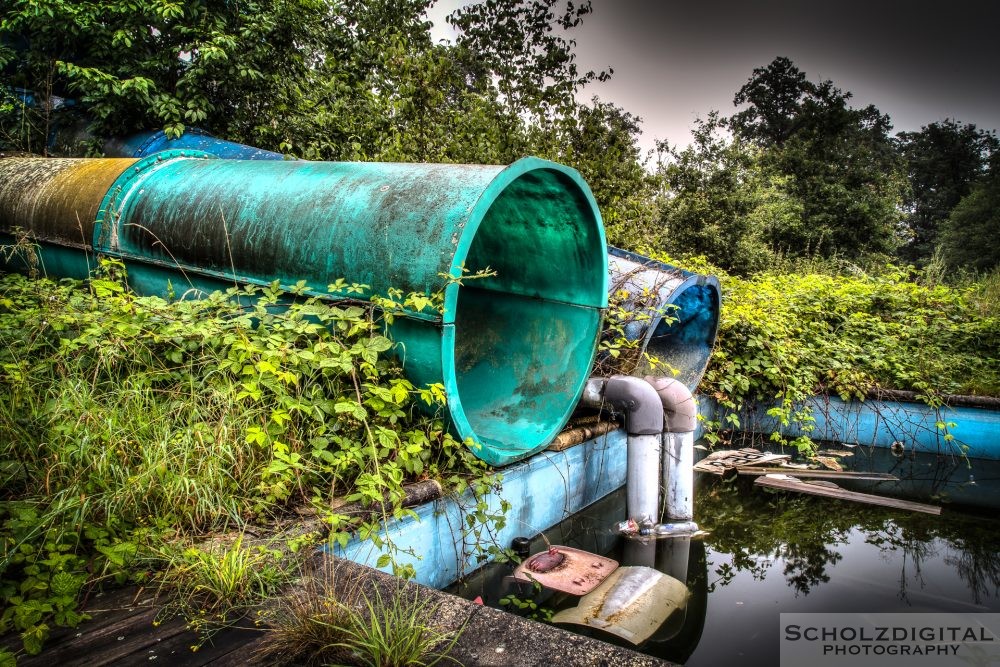 Verlassener Wasserpark - ein Lost Place in belgien