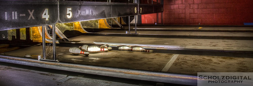 Bowl of Glory bowling Urbex Lost Place HDR