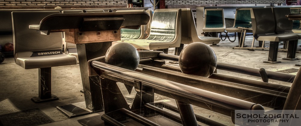 Bowl of Glory bowling Urbex Lost Place HDR