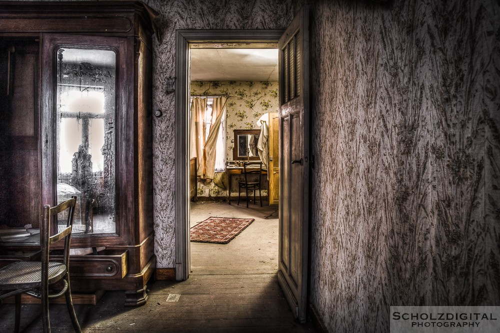 Maison Dave ist ein Lost Place in Belgien. Urbex (urban Exploration)