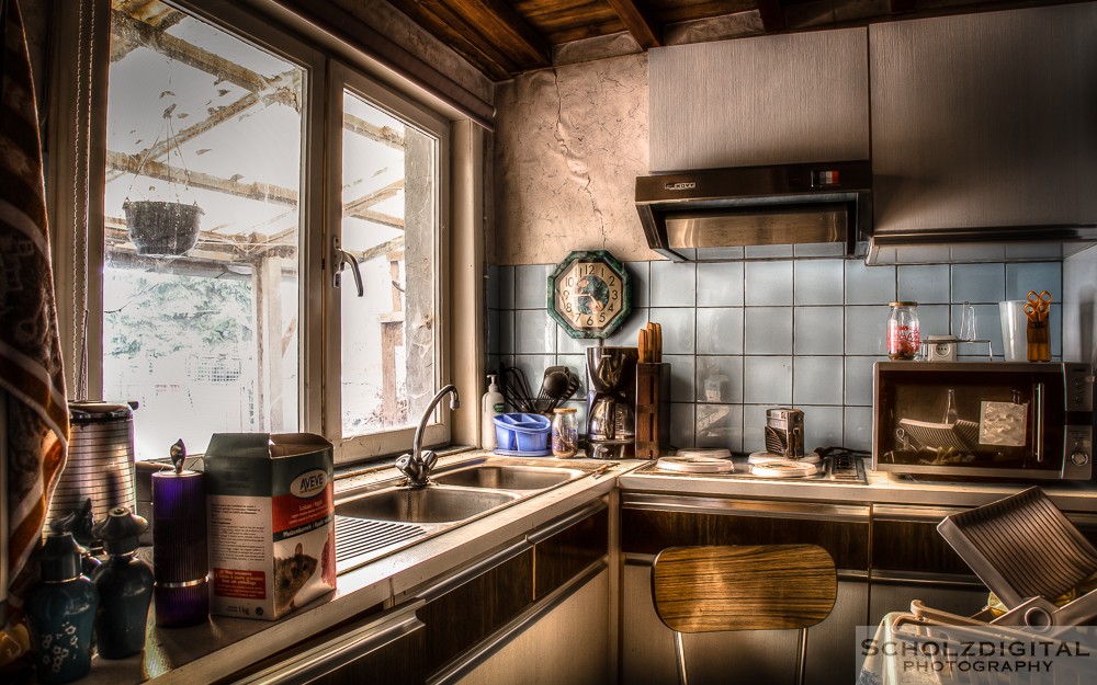 Maison Madam Mokka HDR Urbex Lost Place Belgien