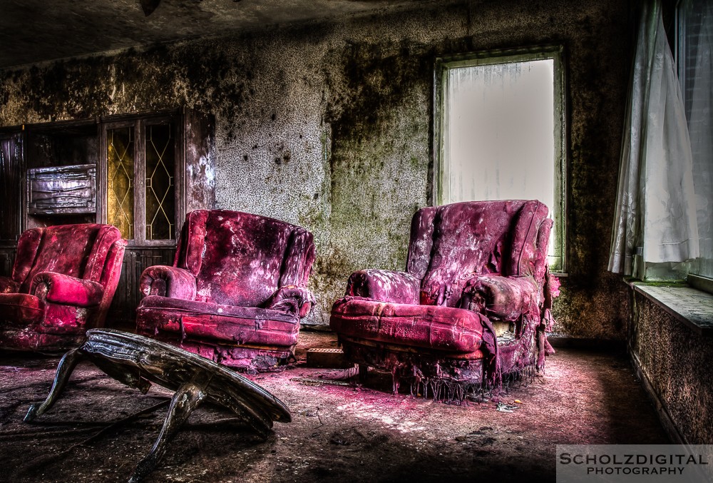 Mold House Urbex Belgien HDR