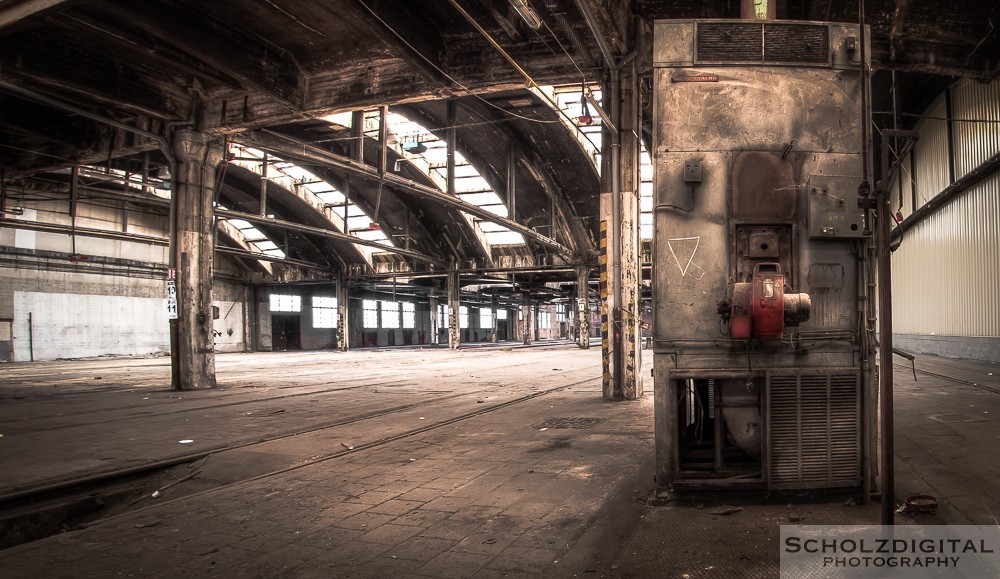 Atelier SNCB Lost Place Belgien Urbex