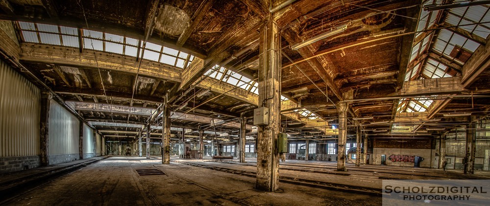 Atelier SNCB Lost Place Belgien Urbex