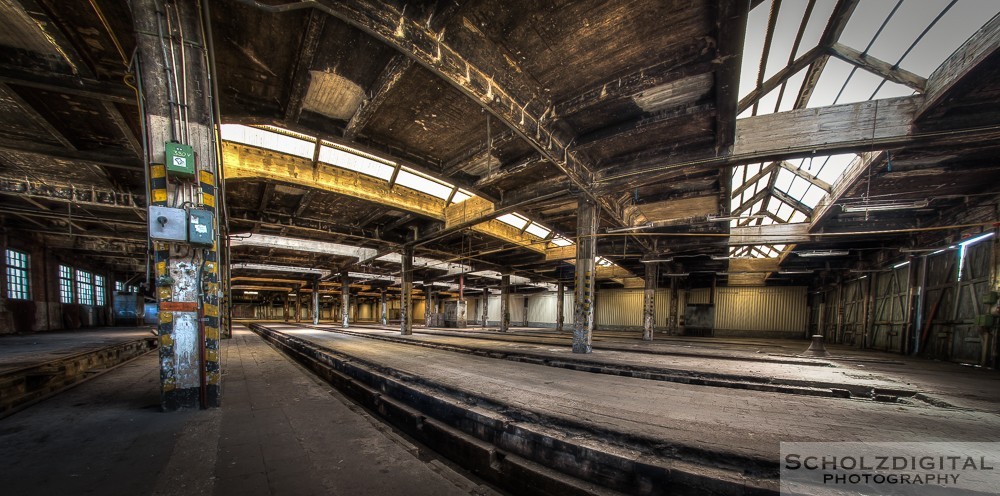 Atelier SNCB Lost Place Belgien Urbex