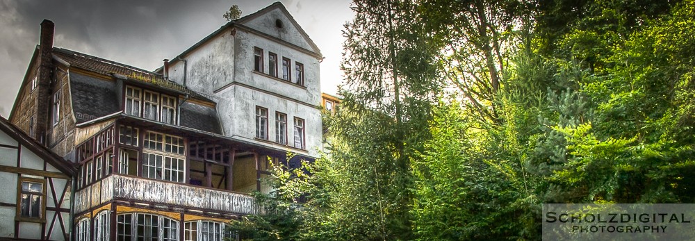 Highway Hotel verlassen Ostdeutschland Urbex