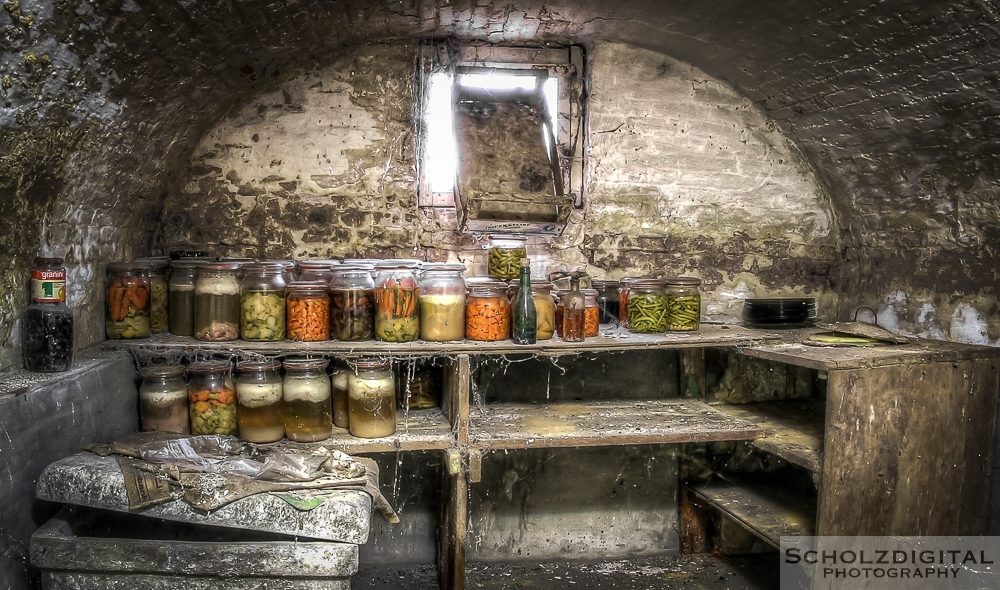 Ferme des Trous verlassener Bauernhof