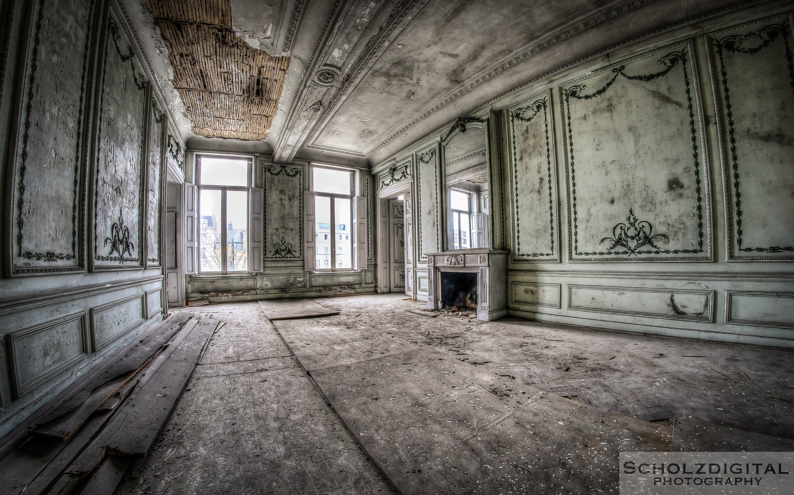 Bank Job - Hogwarts - urban - lost Place - verlassen - urbex Belgien