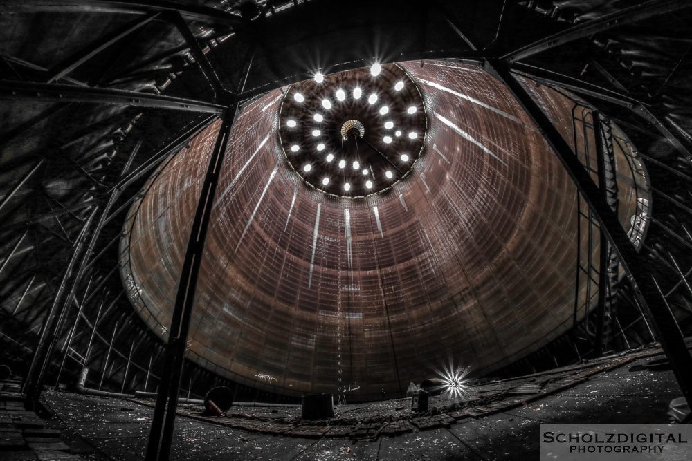 Gasometer Urbex Lost Place verlassener Ort Space Invaders