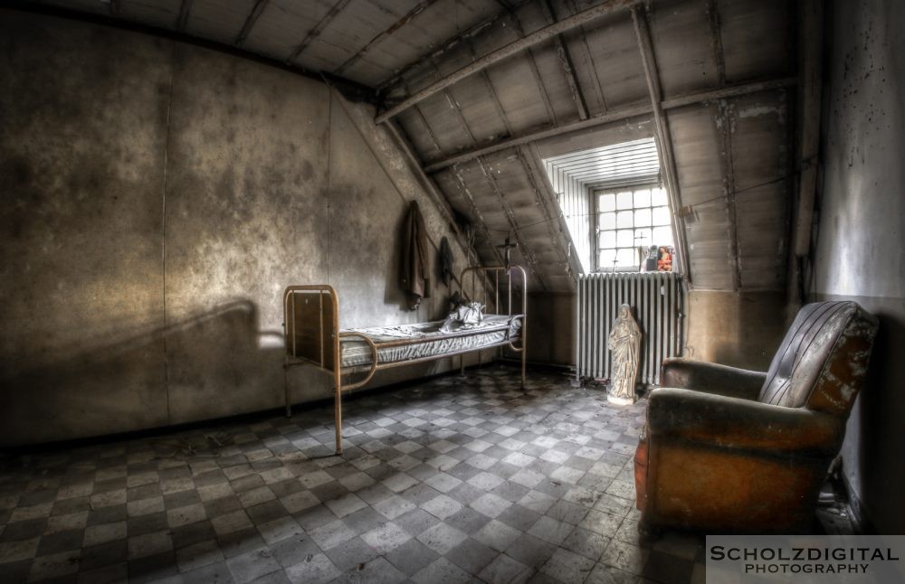 Shutter Island Urbex Lost Place Abandoned Psychiatrie Belgien verlassen