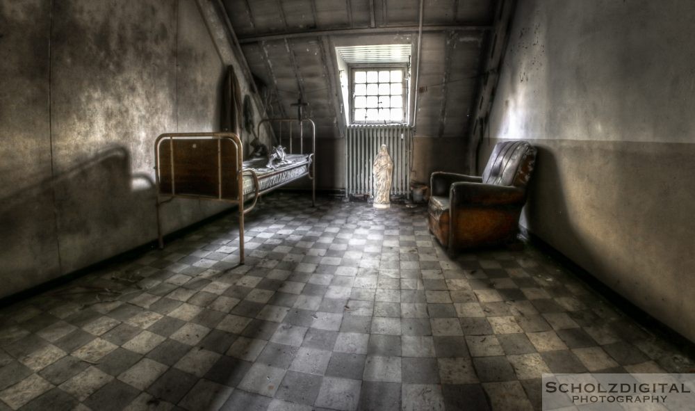 Shutter Island Urbex Lost Place Abandoned Psychiatrie Belgien verlassen